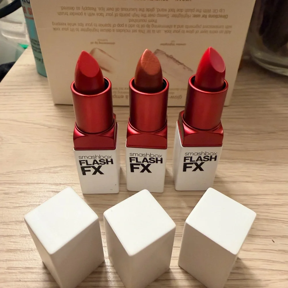 NEW- Flash FX Lipsticks $15each or $40 for all